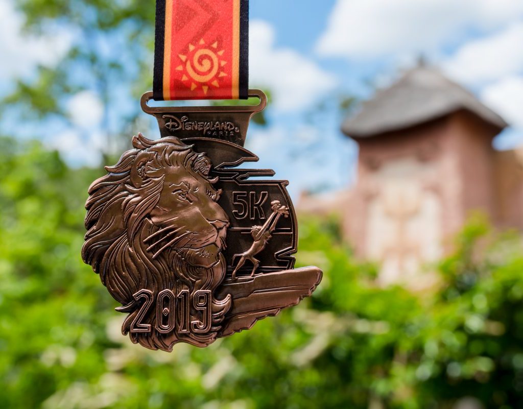 Médaille Disneyland Paris Run Weekend 2019