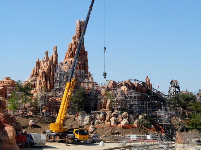 Rénovation Big Thunder Mountain