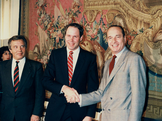 Signature de la convention en mars 1987