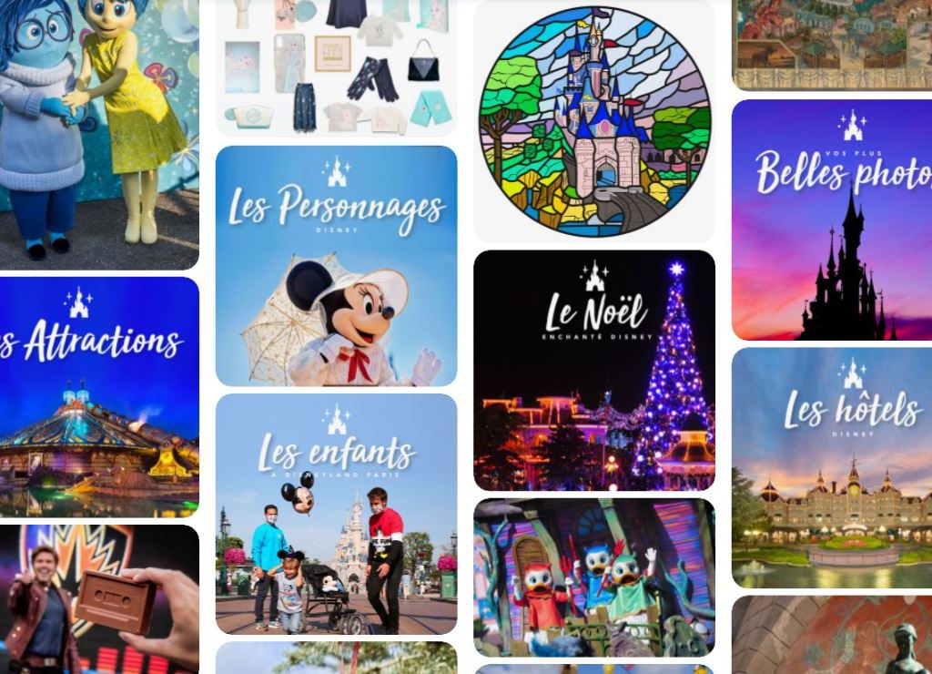 Disneyland Paris est maintenant sur Pinterest