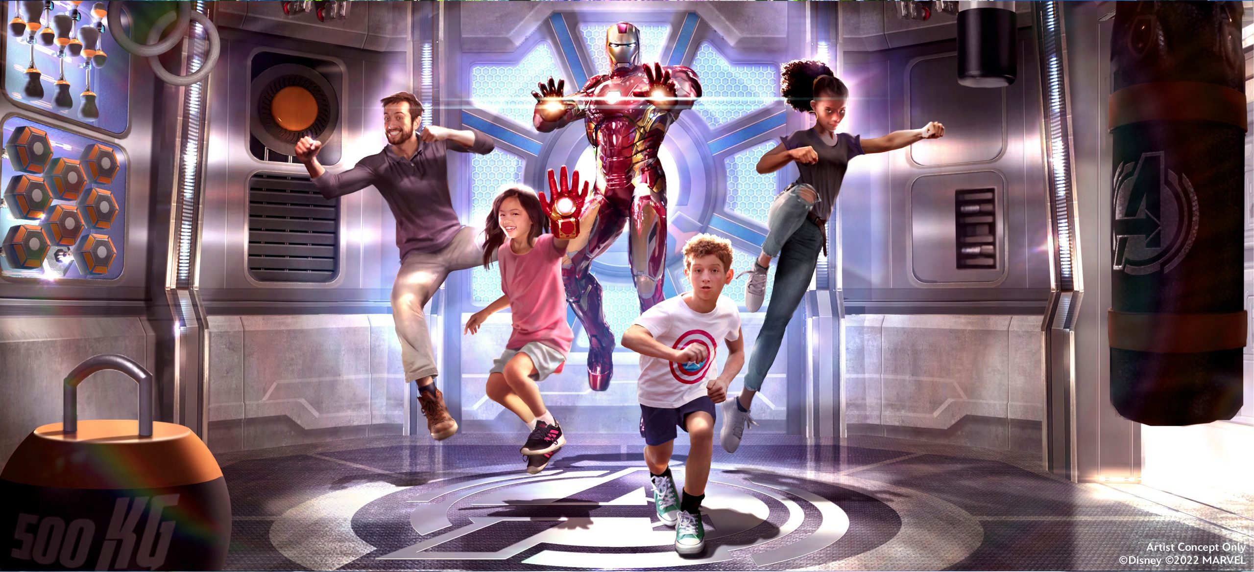 _Hero Training Center Interior Iron Man 2021-01