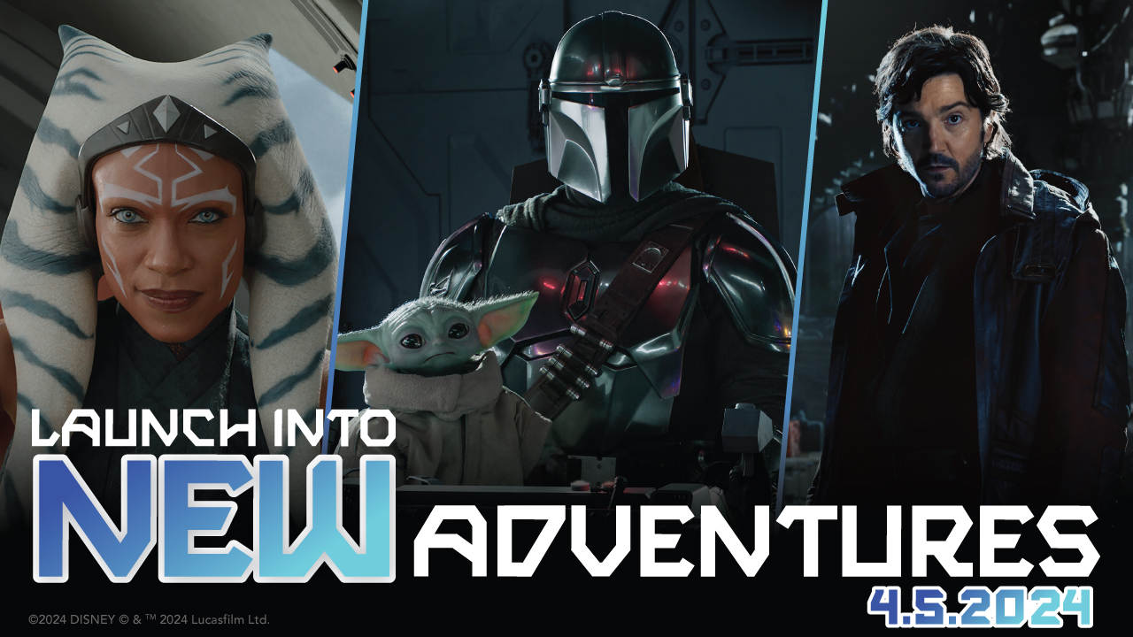 STAR TOURS: LE NUOVE AVVENTURE CON AHSOKA, CASSIAN ANDOR, IL MANDALORIANO E GROGU IN ARRIVO IL 5 APRILE 2024 A DISNEYLAND PARIS, WALT DISNEY WORLD RESORT E DISNEYLAND RESORT!