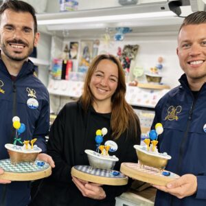 Behind the creation of the trophies ford Disneyland Paris Duck Races 2024