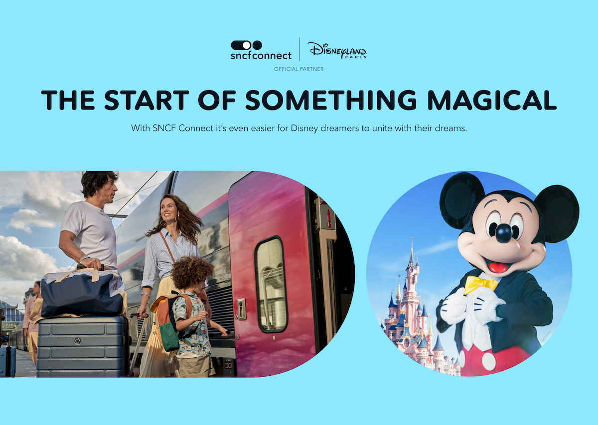 SNCF Connect Becomes Disneyland Paris Official Partner