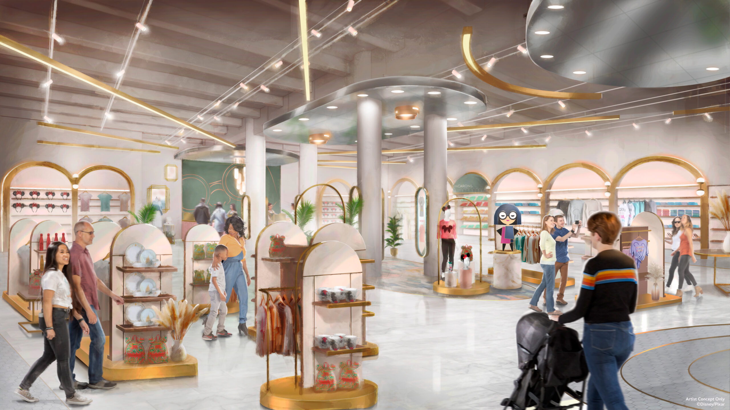 Ontdek de winkels die binnenkort openen in Disney Village: Disney Style, Disney Glamour en deco by Disney