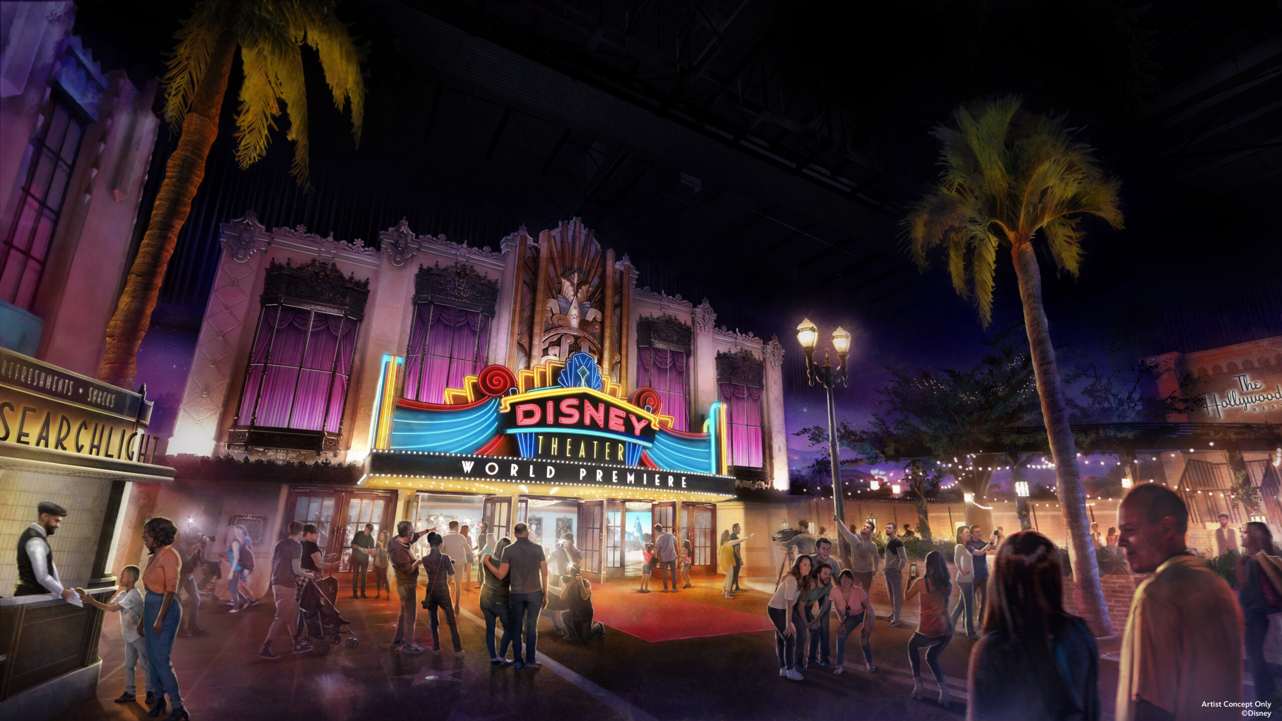 World Premiere opent in de lente van 2025 in Disneyland Paris