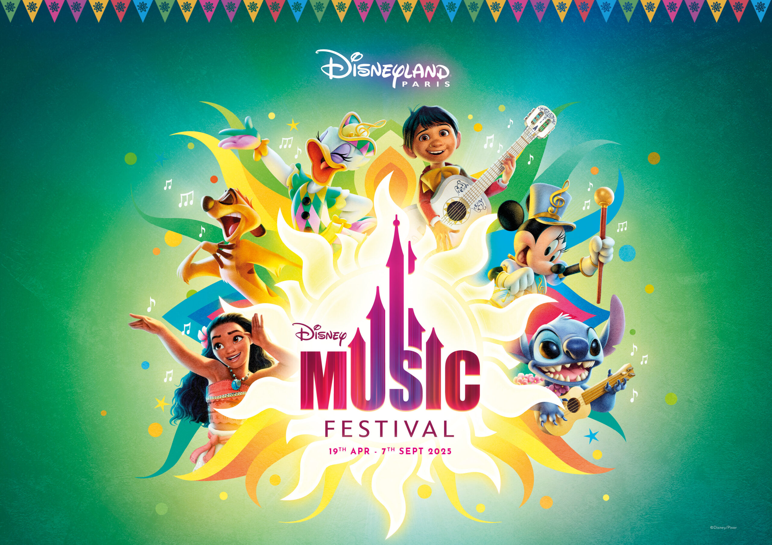 DISNEYLAND PARIS LANCE LE TOUT PREMIER DISNEY MUSIC FESTIVAL, À VIVRE JUSQU’AU 7 SEPTEMBRE 2025 SEULEMENT