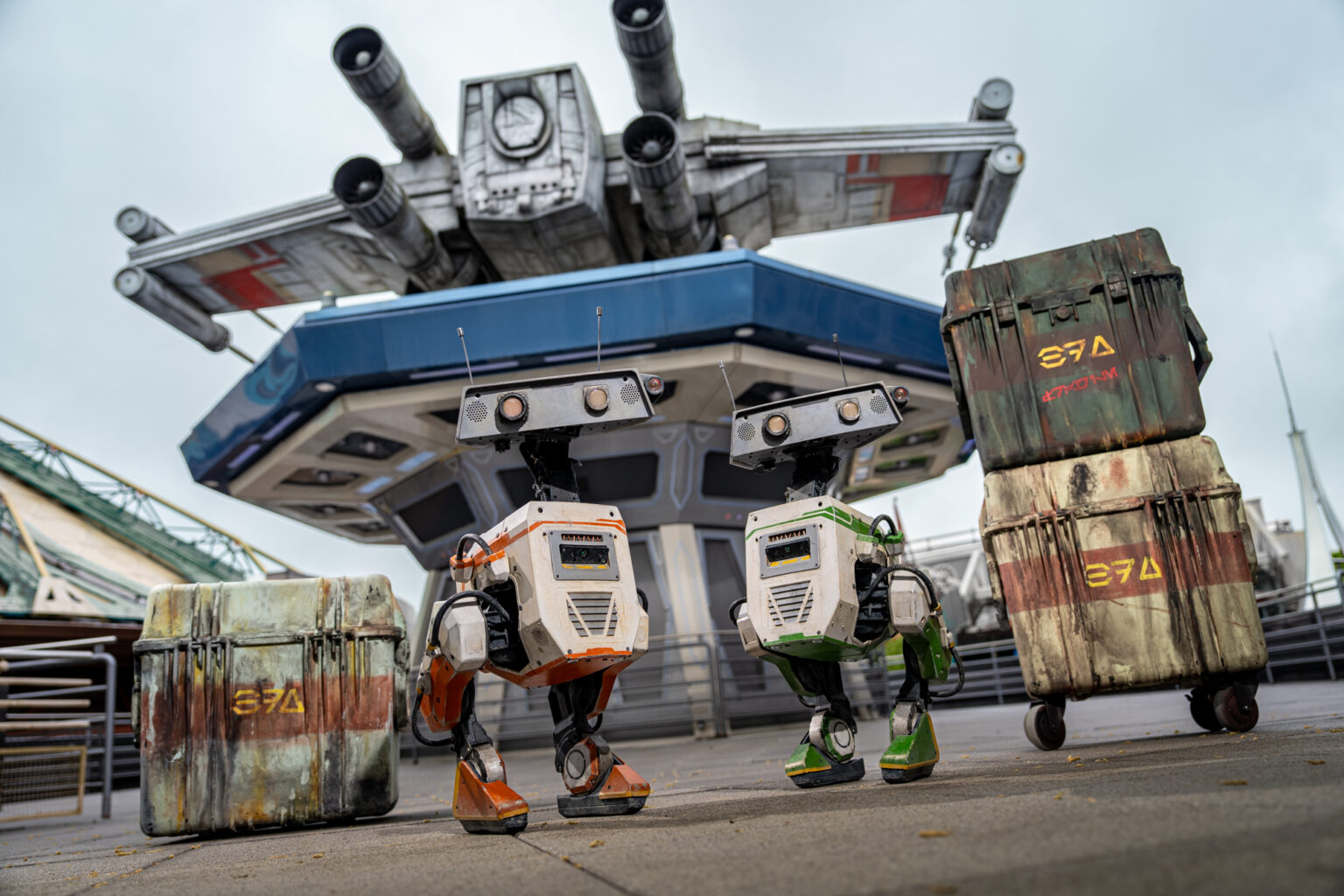 Lounge Lightspeed, een tijdelijk terras in Discoveryland voor Star Wars™ fans