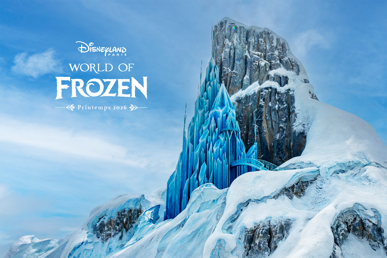 WORLD OF FROZEN OUVRIRA SES PORTES AU PRINTEMPS 2026 À DISNEYLAND PARIS