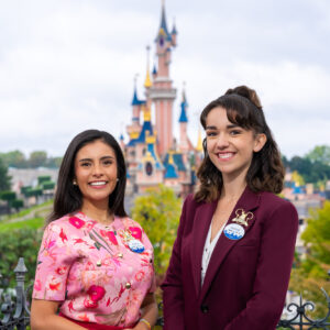 Mónica and Agathe, New 2026-2027 Disneyland Paris Ambassador Team 