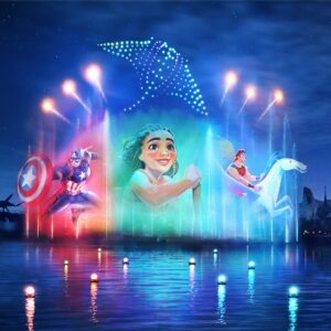 AUX SOURCES DE DISNEY CASCADES OF LIGHTS