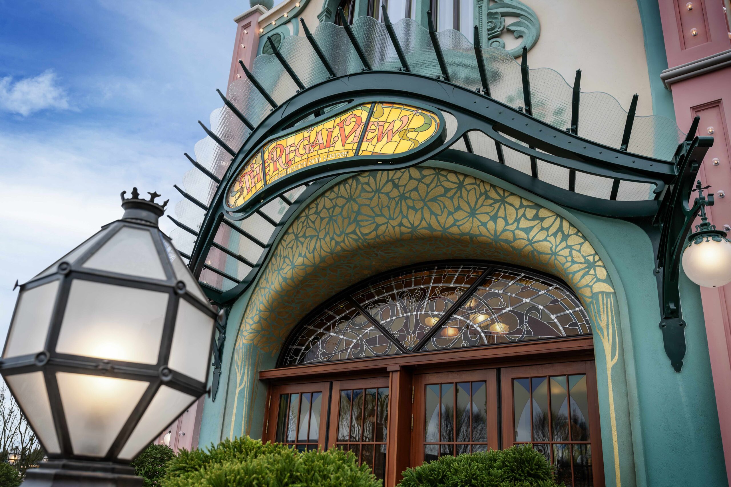 Schaffner Craftsmanship to Crown The Regal View Restaurant & Lounge Entrance