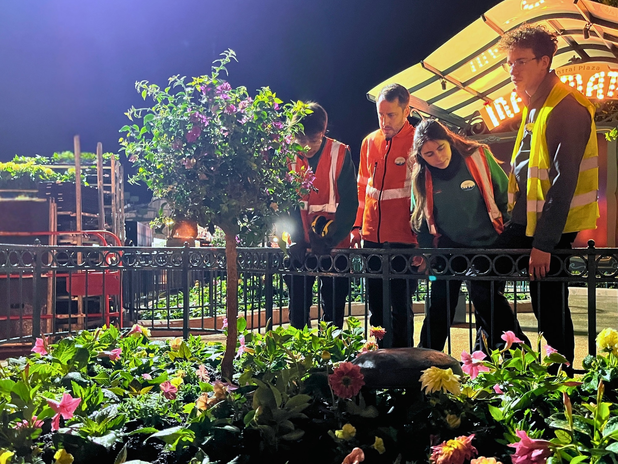 En immersion : une nuit avec l’équipe Horticulture