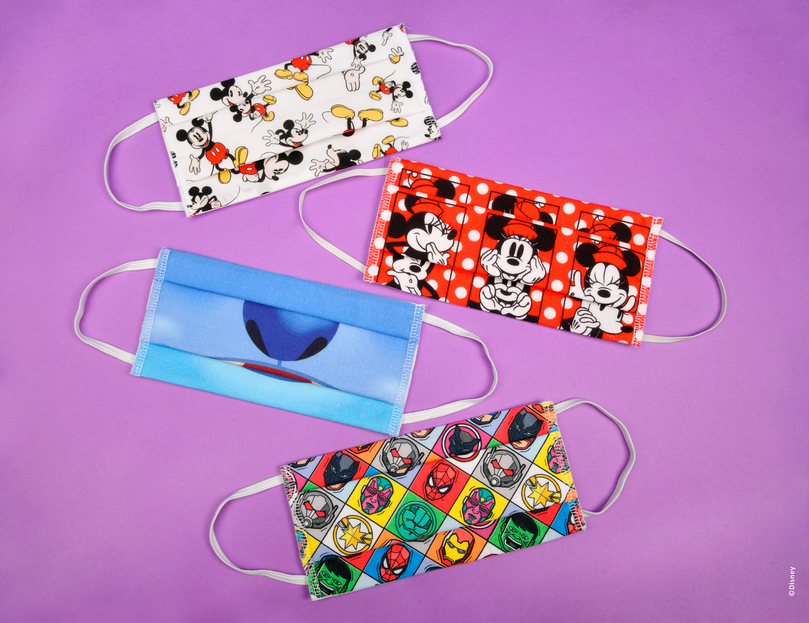 Disneyland Paris lance une gamme de masques en tissu fabriqués en France, et reversera 100% des bénéfices jusqu’au 31 décembre au profit du Grand Hôpital de l’Est Francilien.