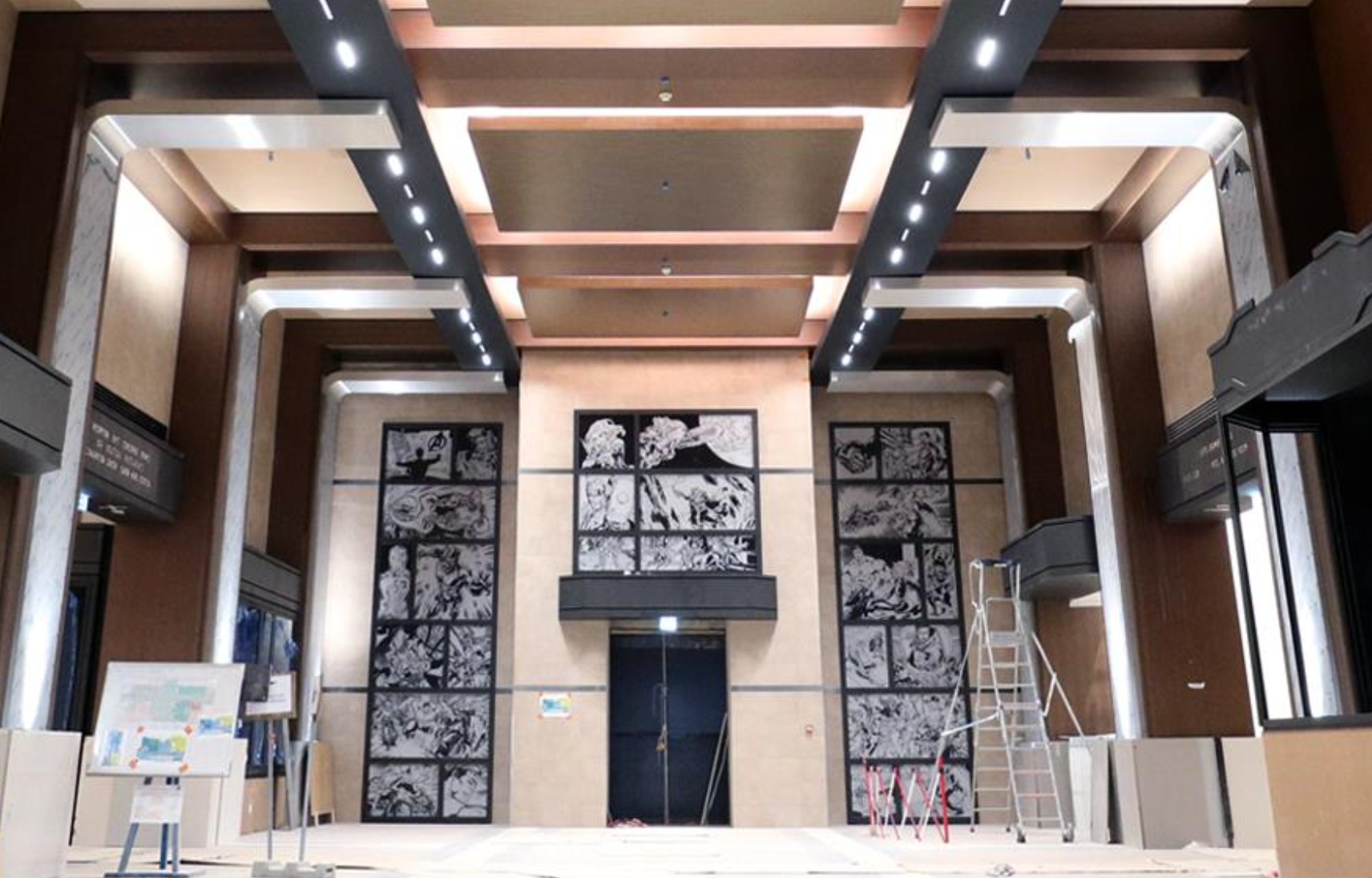 Découvrez un nouvel aperçu du Disney’s Hotel New York – The Art of Marvel lors d’une visite exclusive en compagnie des Imagineers