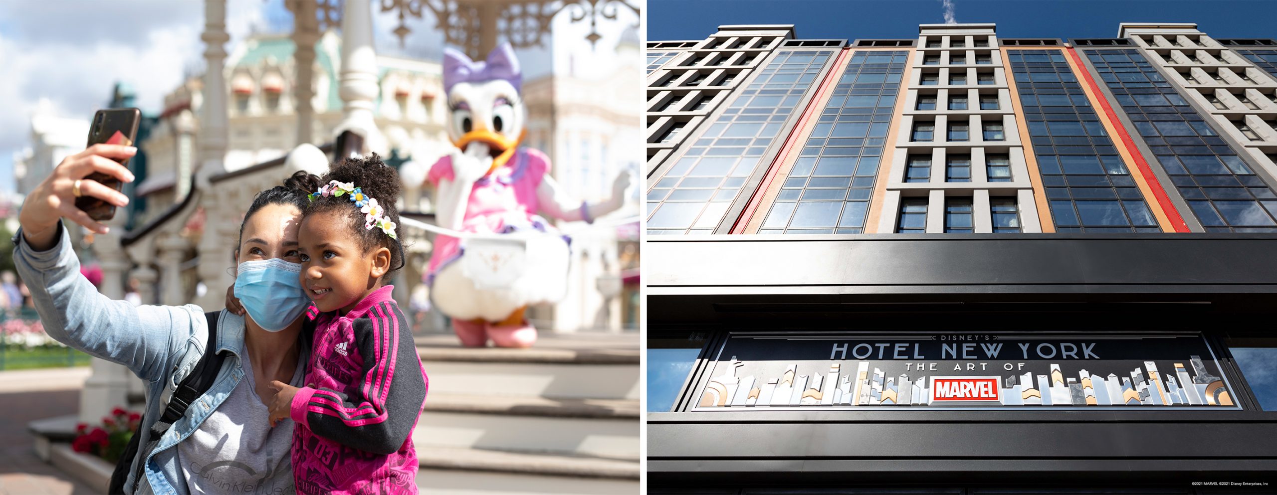Ouvertures de Disneyland Paris et du Disney’s Hotel New York – the Art of Marvel