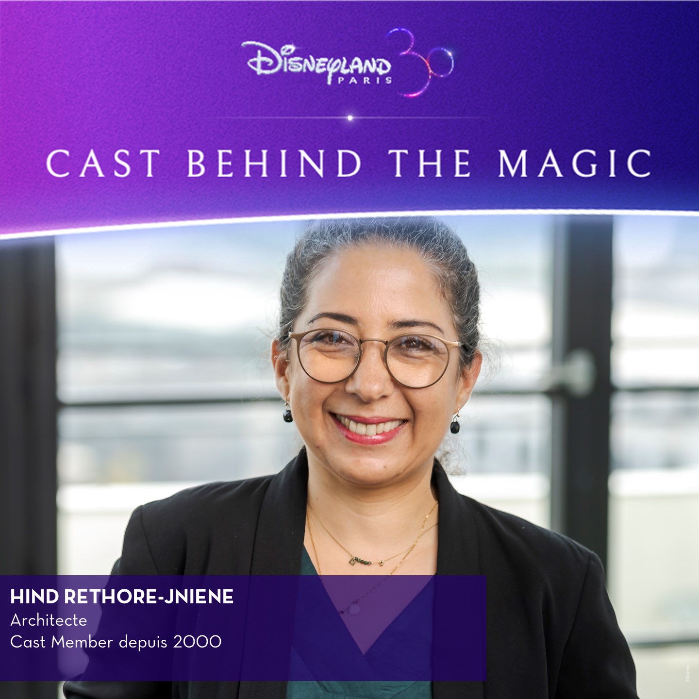 Cast Behind the Magic : Découvrez le portrait de Hind Rethore-Jniene