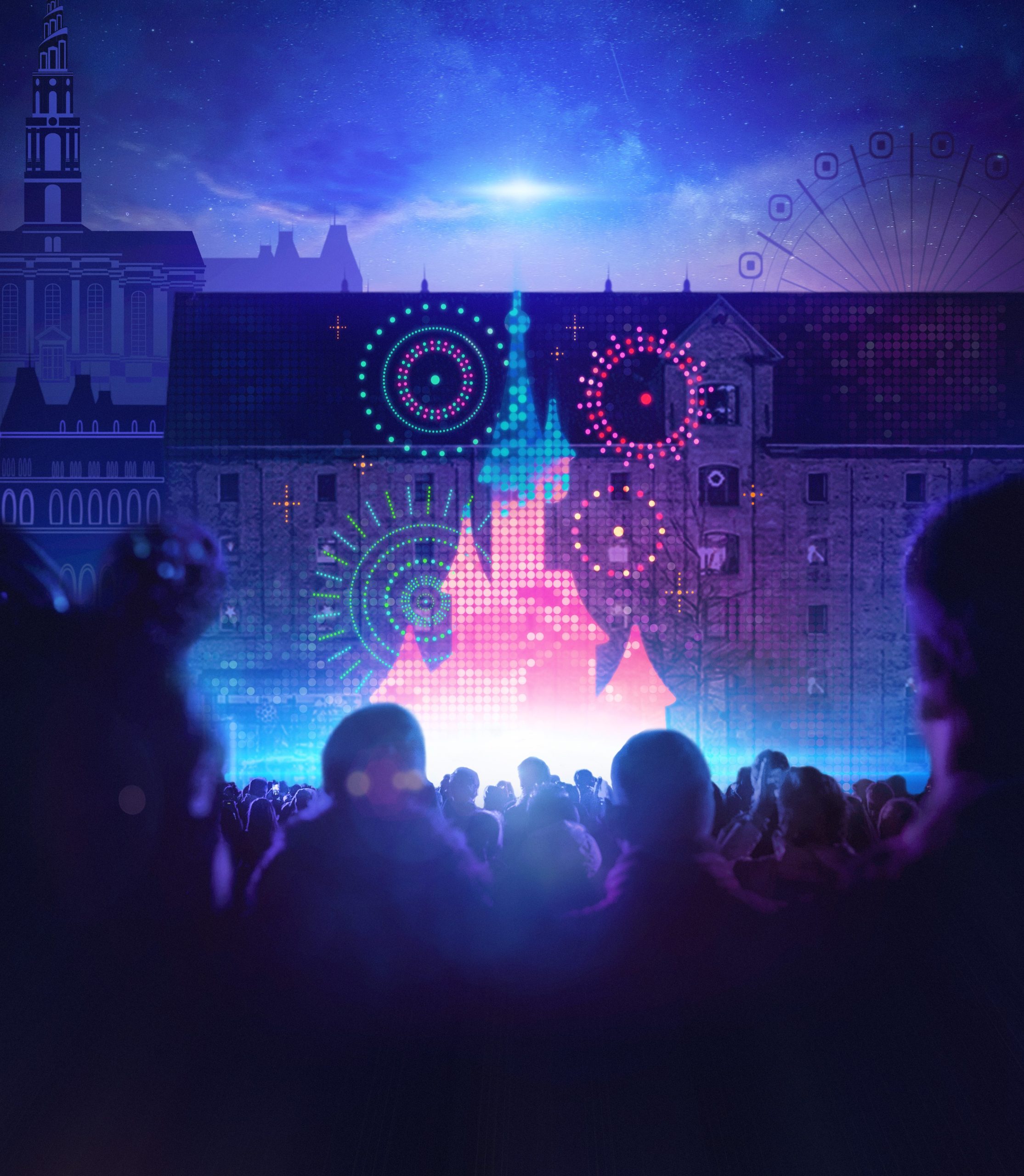DISNEYLAND PARIS ILLUMINE LE FESTIVAL DES LUMIÈRES DE COPENHAGUE