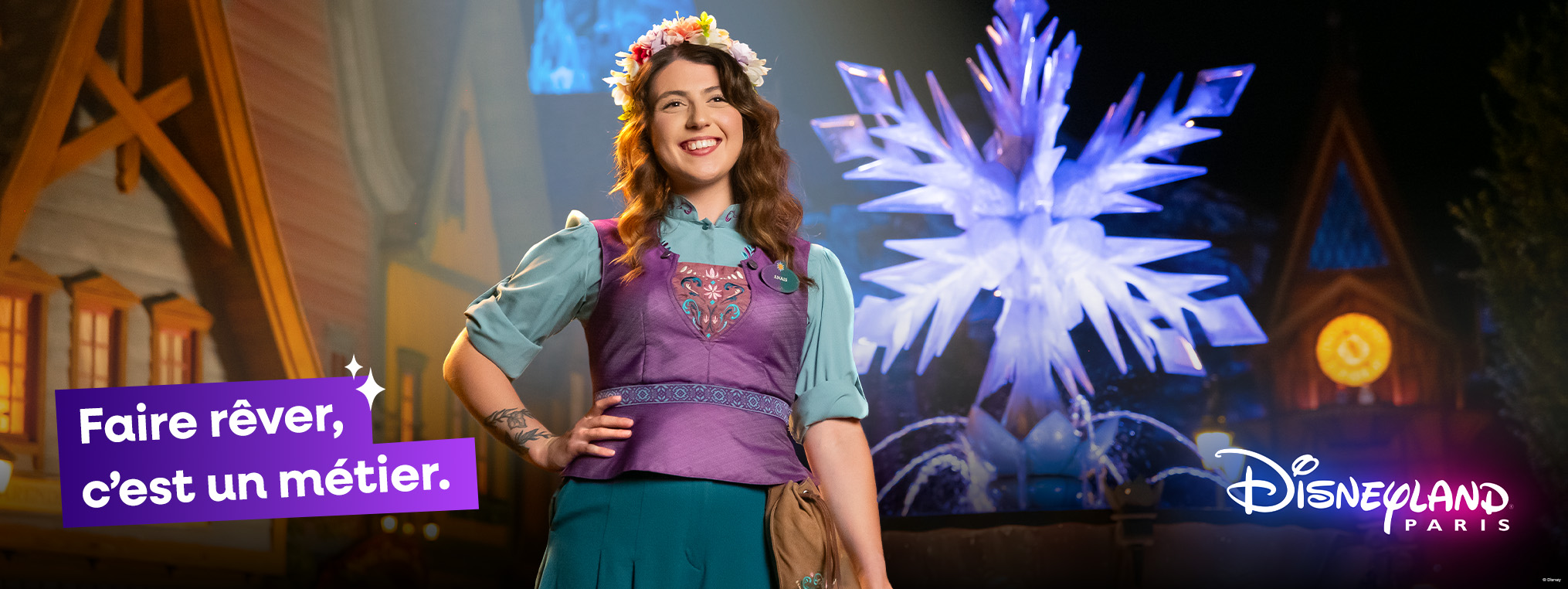 SOUS LES PROJECTEURS : LES TALENTS QUI DONNENT VIE À LA MAGIE DE DISNEYLAND® PARIS