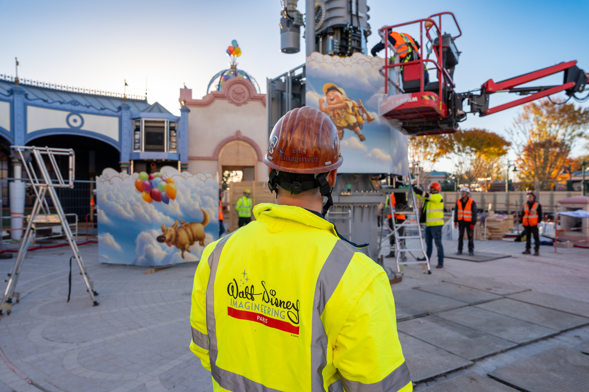 The framework for the future Wilderness Explorers Sky Swings attraction has been installed!